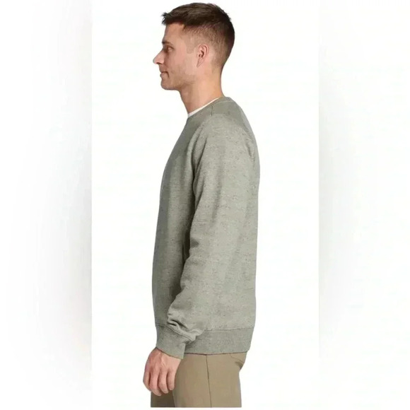 VRST New With Tags Men's Size Small Legacy Fleece Crewneck Earl Gray Pure Black - Picture 6 of 6